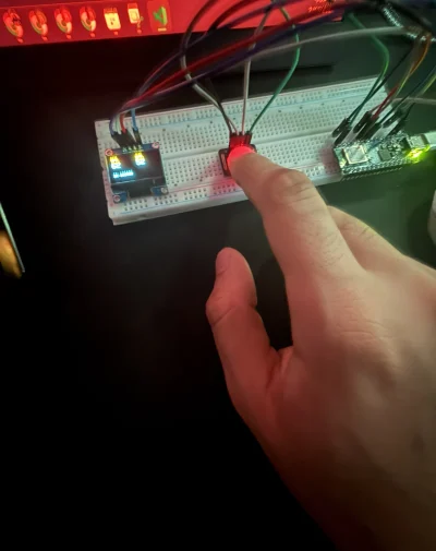 Actual ESP32 pulse monitor hardware